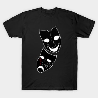 Mr. Happy-Sad Mask T-Shirt